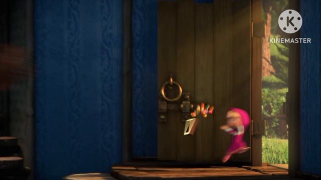 Masha and the bear door chase add round 1