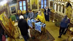 Молебен с акафистом  иконе Божией Матери, именуемой "Страстная"