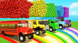 Мультяшки про машинки для детей и малышей - Забавные машинки для детей - Веселые песенки для малышей