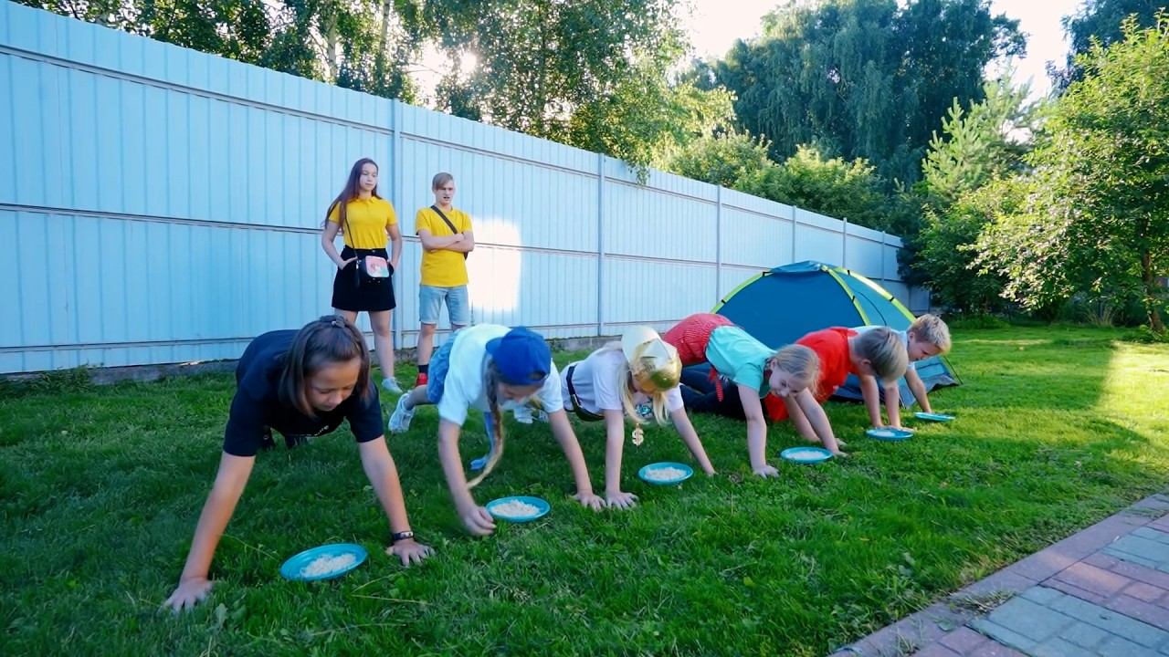 Летний Лагерь Глазами Школьника - Часть 2! Веселье в Летнем Лагере от Первого Лица! Мы Семья Лучшее! смотреть онлайн