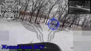 "Работа" с личным составом ВСУ в лесах Харьковской и Сумской обл.