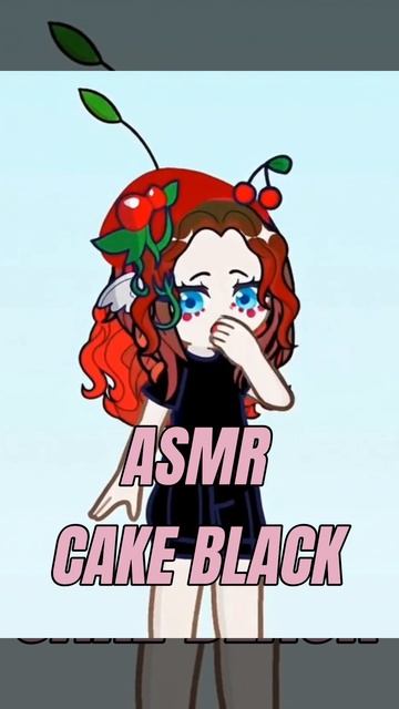 ASMR Cake Black ЕСТ КЕКСИКА! 😱 (Гача) Chocolate Cake Gone WRONG 🎂💥 #asmr #mukbang #fail #асмр смотреть онлайн