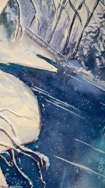 Ледяная иллюстрация 🩵