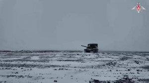 Боевая подготовка танковых экипажей ВДВ на полигоне