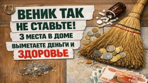 Старая примета, которая работает: куда поставить веник, чтобы защитить семью от сглаза