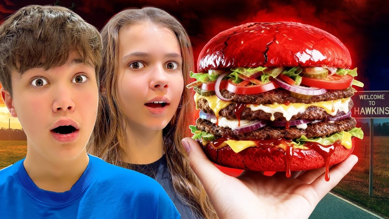 ℹ️ ПРОБУЕМ ЕДУ из ОЧЕНЬ СТРАННЫХ ДЕЛ - КАТЯ И МАКС смотреть онлайн