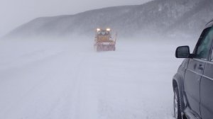 На ледовой переправе в первый день февраля