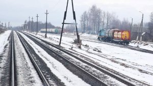 В Кировской области произошел сход с рельсов 21 вагона грузового поезда