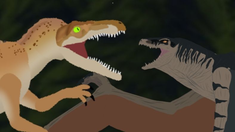 Спинораптор vs Мутадон | Анимация (часть 1) смотреть онлайн