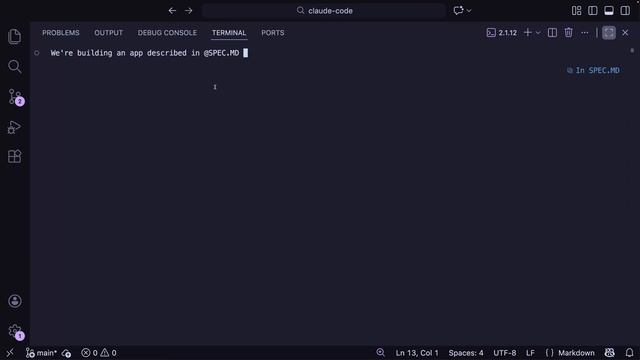 Claude Code-14. Применение методов проектирования запросов на практике и работа со спецификациями.