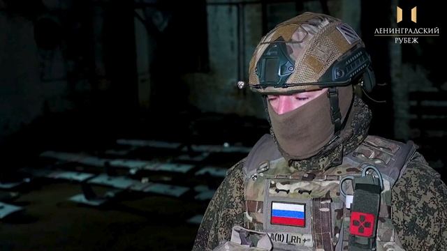 Боевая работа расчета БПЛА