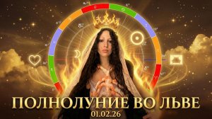 Полнолуние во Льве 02.02.26