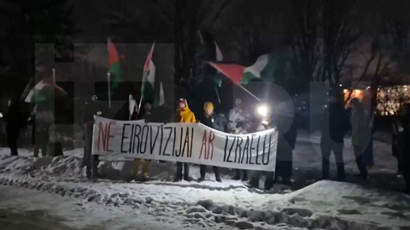 В Латвии прошла акция протеста против участия страны в «Евровидении» смотреть онлайн