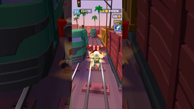Subwaysurf  мастерски прохожу игру. Новый рекорд. Новы локации и собираю новые пасхалки в игре смотреть онлайн