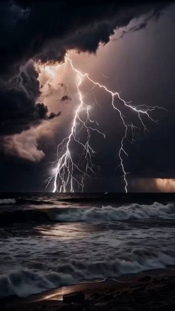 🧘 Свет молний — медитация под ночную грозу