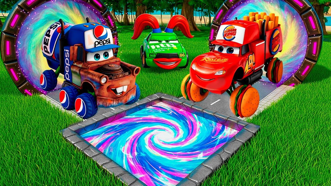 Машинки летают и прыгают! Развивающие мультики Машины помощники. Мультфильмы про машинки смотреть онлайн