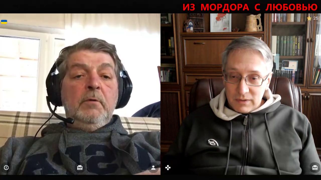 Украинец говорит о мире с россиянами, а россиянин говорит о мире (но уже без украинца). смотреть онлайн