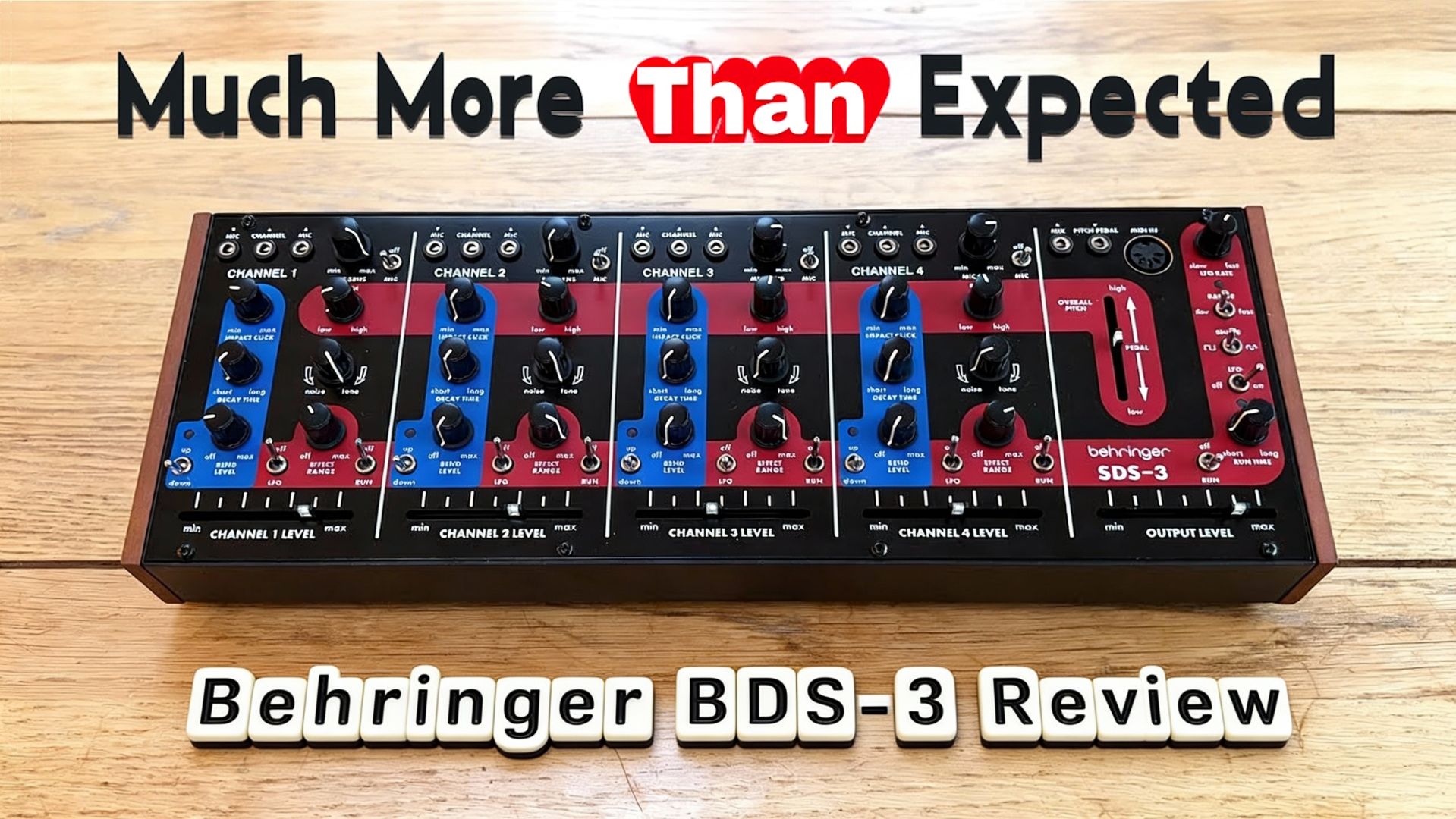 Behringer BDS-3 Review: Forgotten Simmons Drum Synth Reborn смотреть онлайн