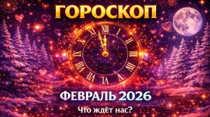 🔮 Не пропусти этот момент. Астропрогноз на февраль 2026