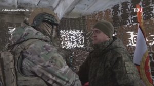 Бойцам отряда "Барс-9" вручили госнаграды