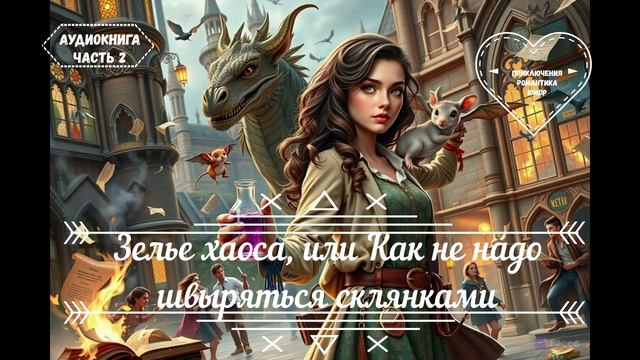 🎧АУДИОКНИГА ПОЛНОСТЬЮ⚗️Зелье хаоса, или Как не надо швыряться склянками🧪ЧАСТЬ3️⃣ юмор приключения✨ смотреть онлайн