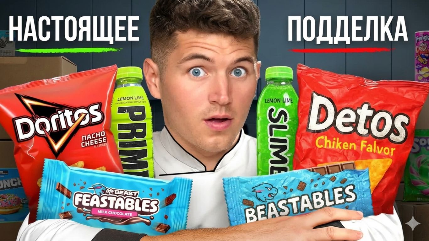 Я Протестировал Все Подделки Снеков! Я Протестировал Все Подделки Снеков!