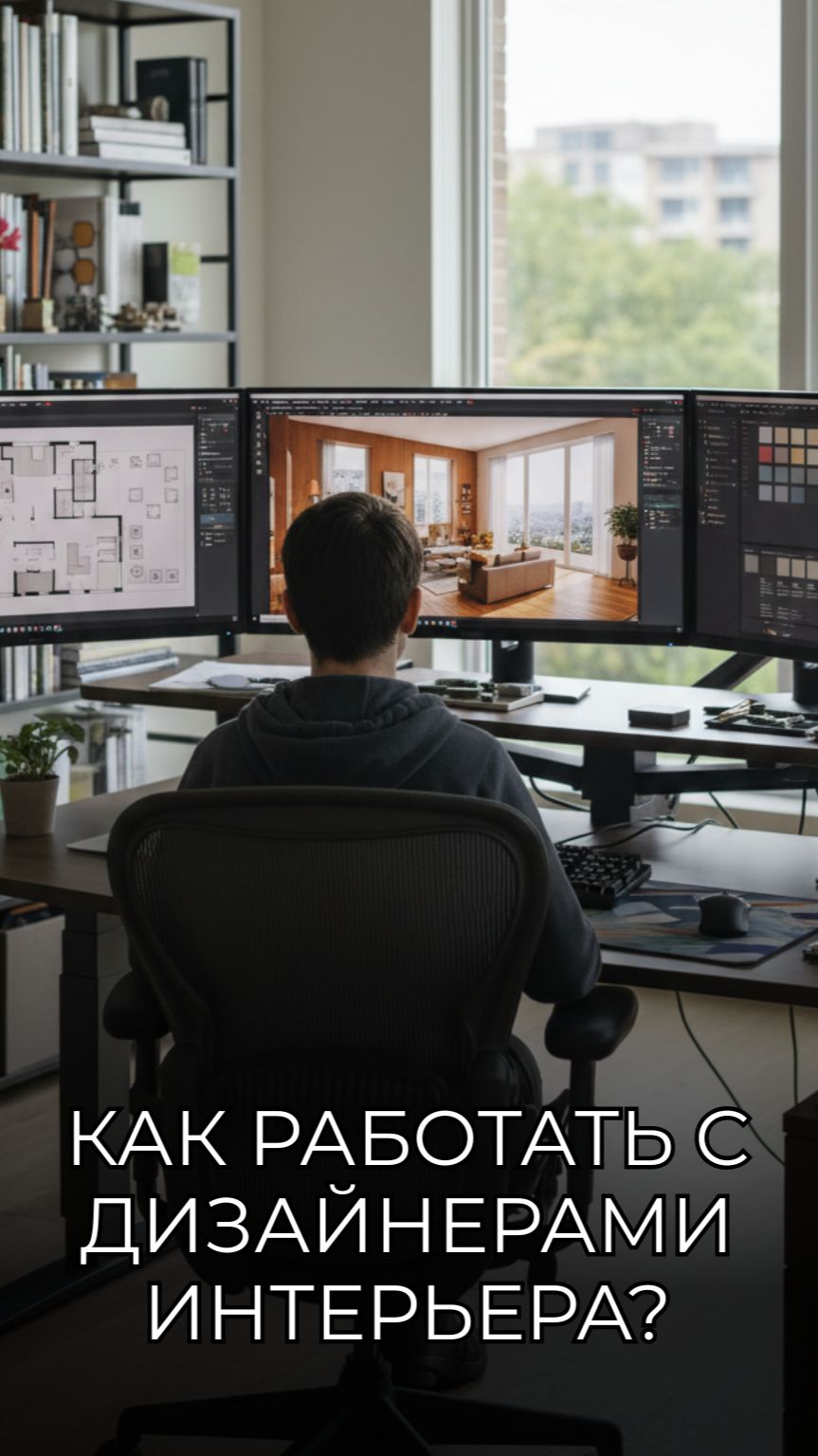 Как работать с дизайнерами интерьера