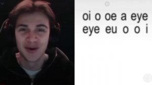Oi Oi Oi eye eye