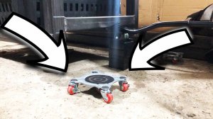 Мебельный транспортёр = 900кг ( катаю токарный станок 150 кг по гаражу )