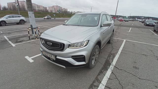 Geely Atlas Pro. Поездки к дилеру и второй перекрас багажника! смотреть онлайн