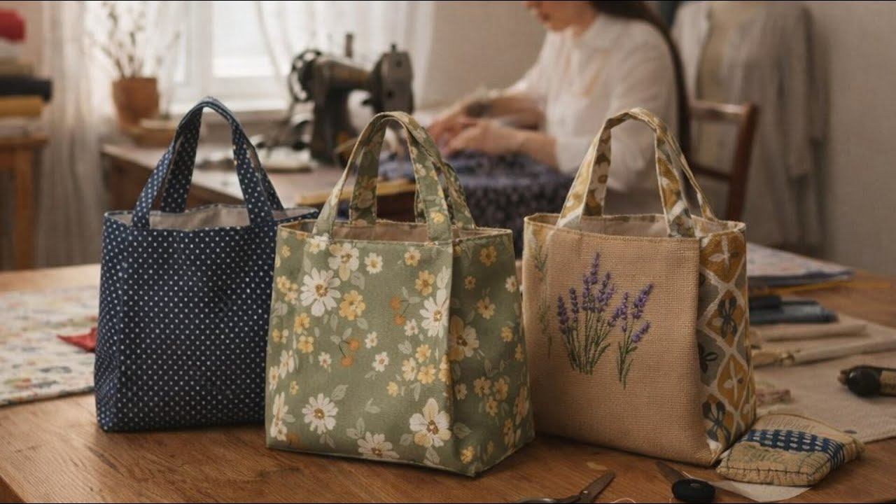 Три стежка — и весна Шьём сумочку своими руками | (хайку) смотреть онлайн