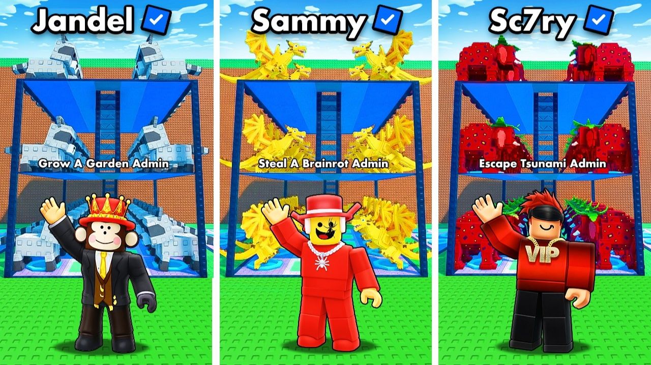 😱ЗАШЁЛ НА АККАУНТЫ РАЗРАБОТЧИКОВ SAMMY, Jandel, Sc7ry в СБЕГИ ОТ ЦУНАМИ и спаси БРЕЙНРОТОВ смотреть онлайн