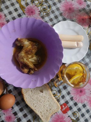 Наконец-то ужин 😁