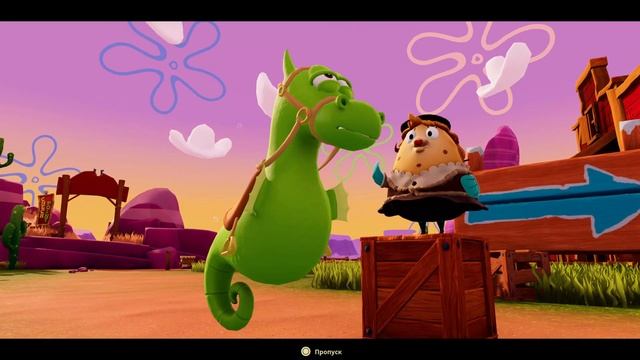 Что ты наделал !? Игра "Губка Боб Квадратные Штаны The Cosmic Shake" (PS5). Часть 1. смотреть онлайн