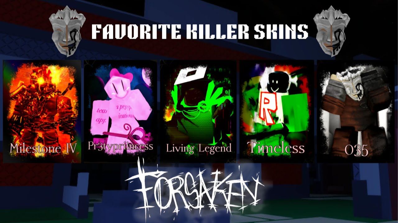 Очистка сервера с помощью МОИХ ЛЮБИМЫХ ОБЛИКОВ УБИЙЦЫ (Forsaken) смотреть онлайн