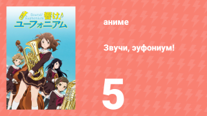 Звучи, эуфониум! 1 сезон 5 серия «Всё-таки фестиваль» (аниме-сериал, 2015)