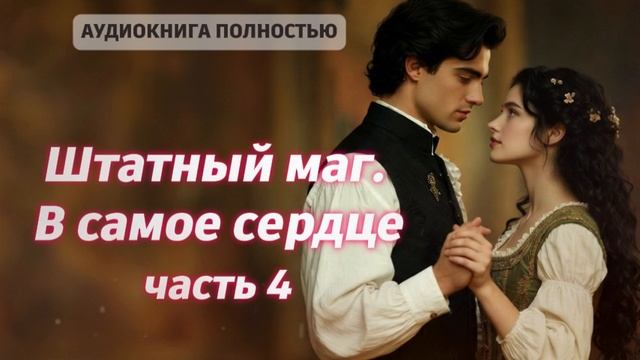 Штатный маг. В самое сердце | часть 4 | ЛЮБОВНЫЙ РОМАН |ФЕНТЕЗИ АУДИОКНИГА ПОЛНОСТЬЮ смотреть онлайн