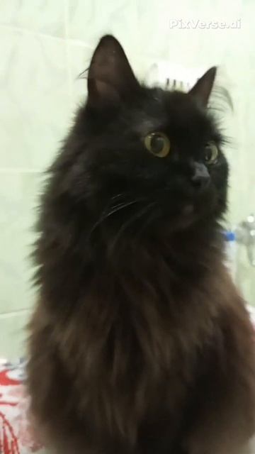 Кошка  рада