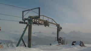 Ергаки. Горнолыжная база Снежная.