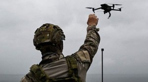 Гвардии рядовой Жариков уничтожил минно-взрывное заграждение с помощью FPV-дрона