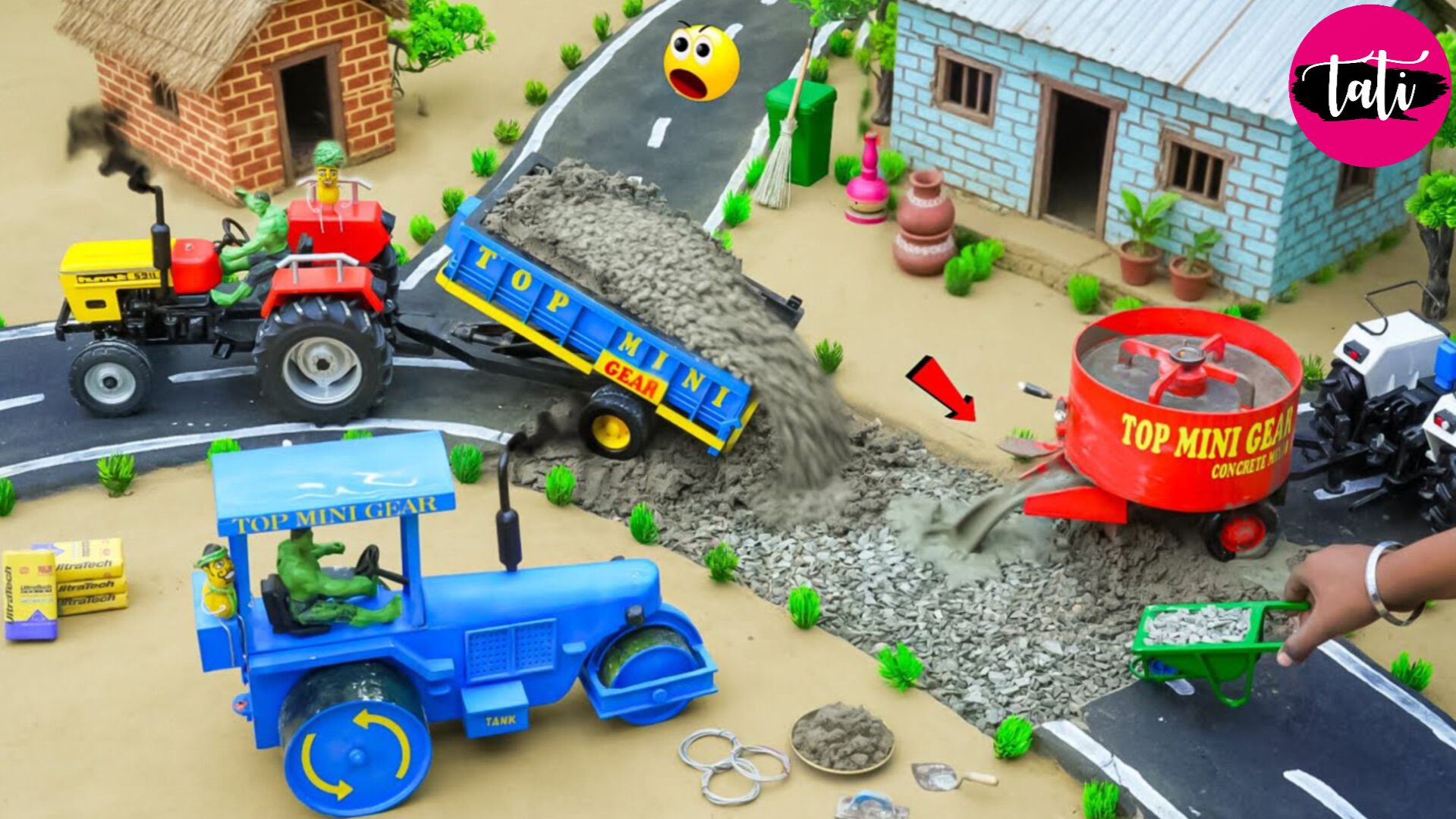 Мультфильм про машинки. Игрушки, куклы, машинки. Залипательное видео