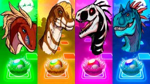 Coffin Dance Динозавры 306 уровень - Мультики про Динозавров | МУЛЬТФИЛЬМЫ ДИНОЗАВРЫ в Tiles Hop