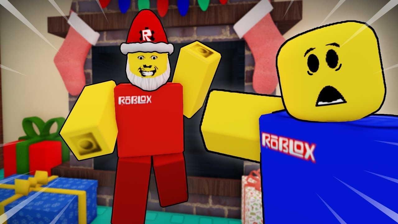СТРАННЫЙ СТРОГИЙ ПАПА, НО САНТА СТРАННЫЙ! Анимация Roblox смотреть онлайн