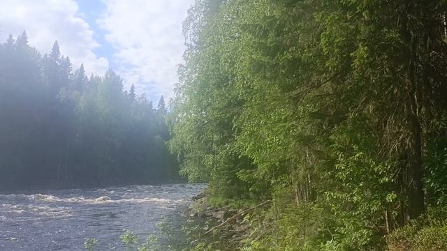 река пороги Карелии!