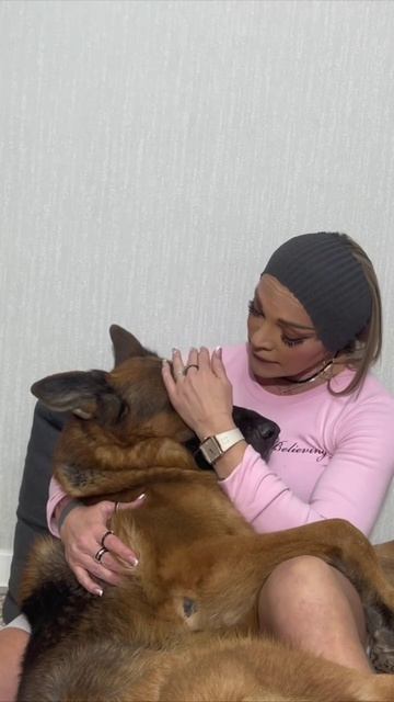 Боится , что нос откушу 😂❤️