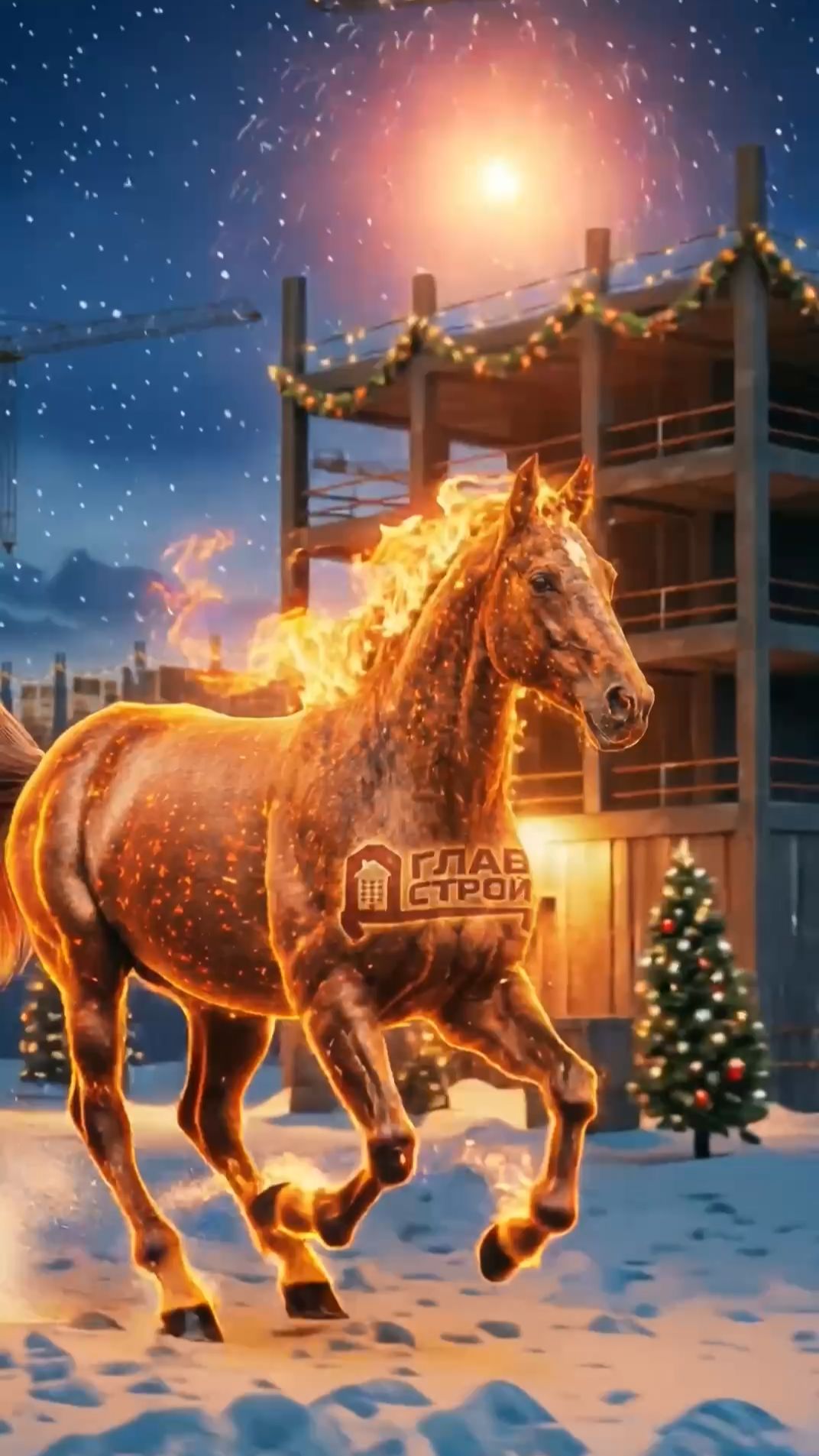 Нейро-видеоролик для застройщика ГлавСтрой