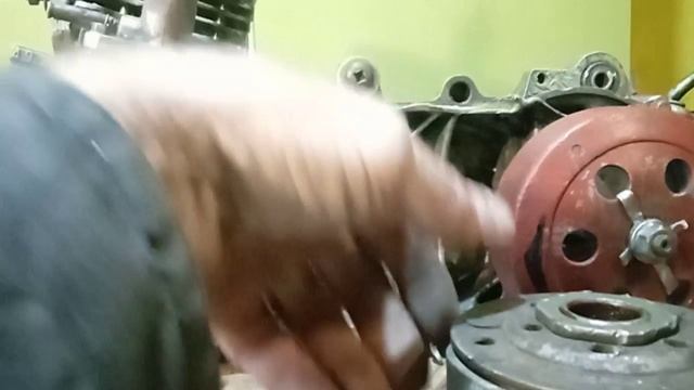 Стопорная шайба гайки вала сцепления🛵