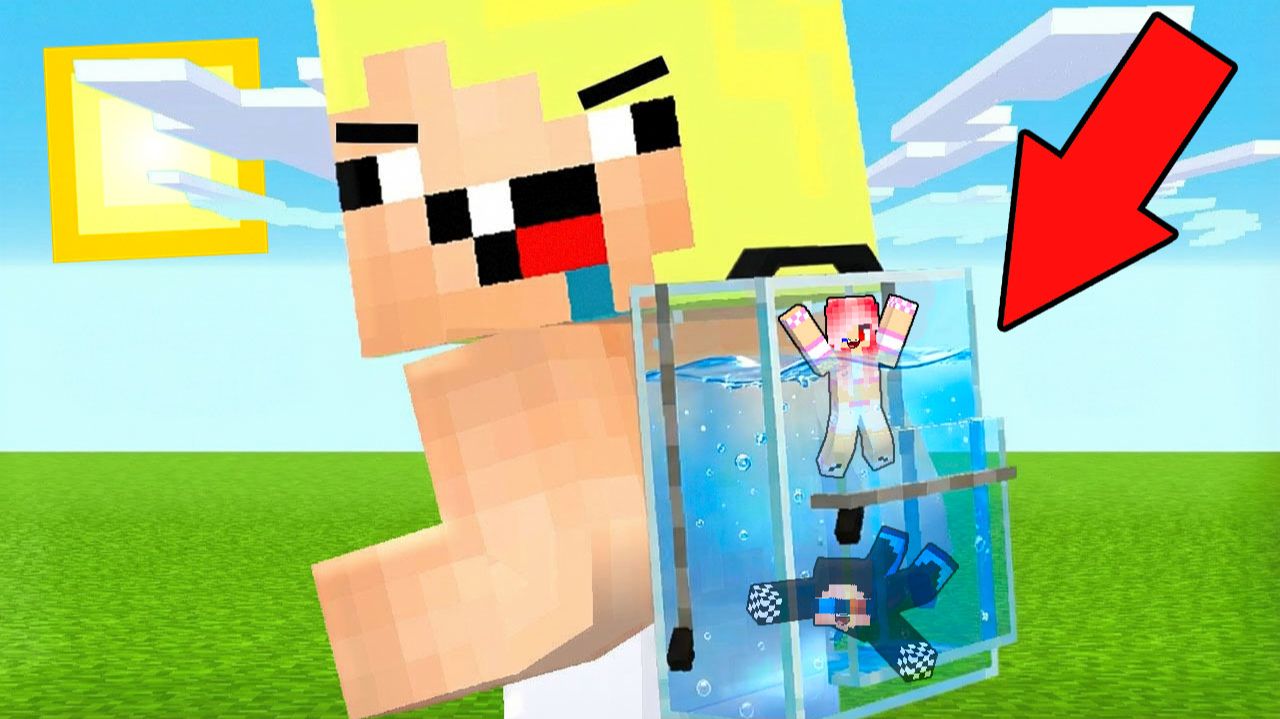 🏊МЫ СДЕЛАЛИ БАССЕЙН В РЮКЗАКЕ НУБИКА В МАЙНКРАФТ! ШЕДИ МЕН MINECRAFT смотреть онлайн