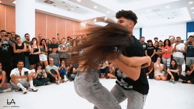 Luis y Andrea La Reina Dj Tony Pecino Roman Бачата Bachata Sensual LadyStyle MenStyle лучшее 2025 смотреть онлайн