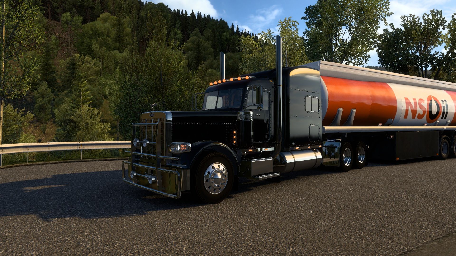 №53. По дорогам европы на Peterbilt. Euro Truck Simulator 2 смотреть онлайн